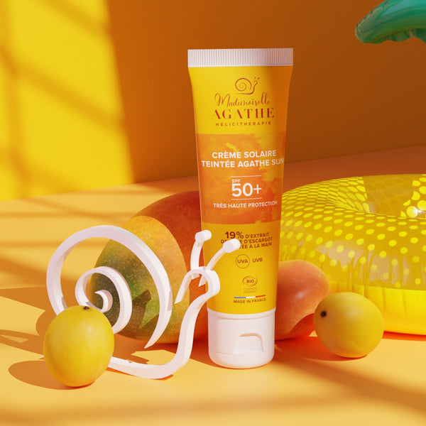 CREME SOLAIRE Certifiée Bio - Teintée SPF50+