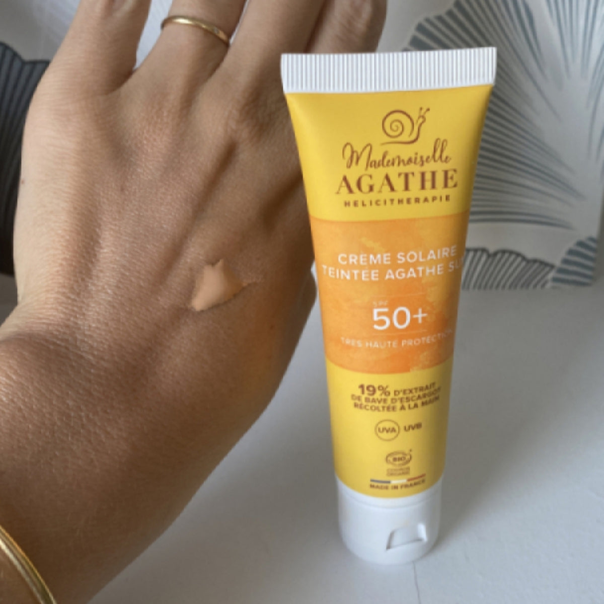 CREME SOLAIRE Certifiée Bio - Teintée SPF50+