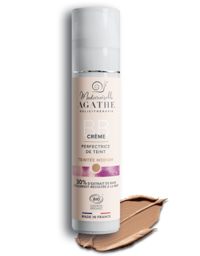 BB crème Médium - Cosmétique bio à la bave d'escargot Mademoiselle Agathe