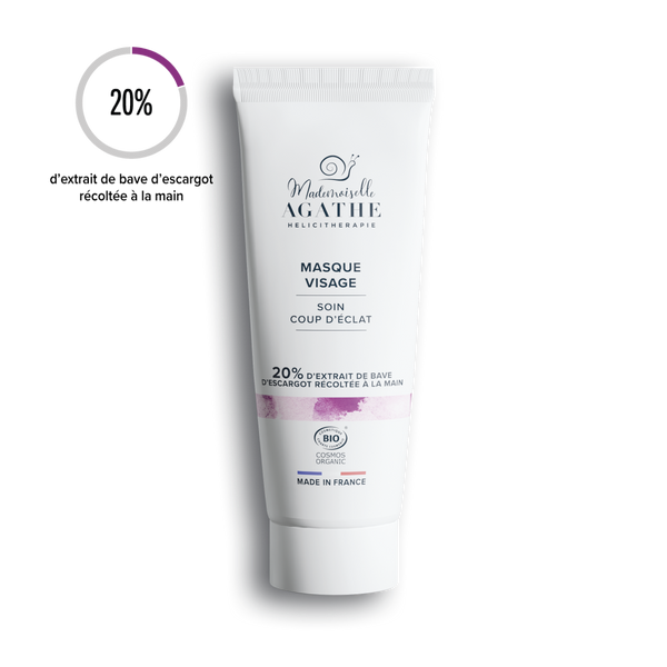 MASQUE ECLAT Certifié Bio - Eclaircissant & Unifiant