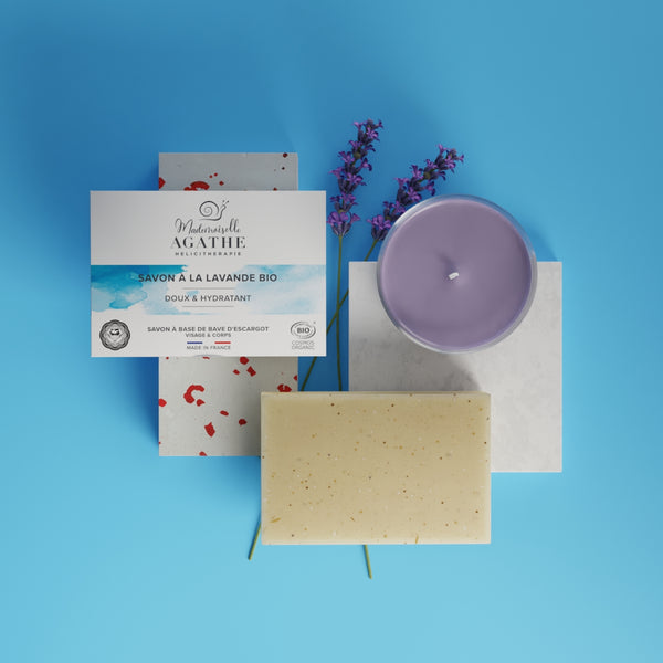 SAVON LAVANDE Bio - Doux & Hydratant