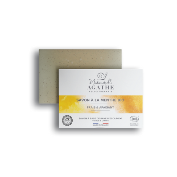 SAVON MENTHE Bio - Frais & Apaisant