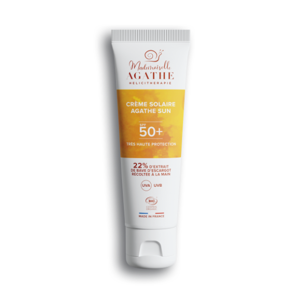 CREME SOLAIRE Certifiée Bio - Non Teintée SPF50+