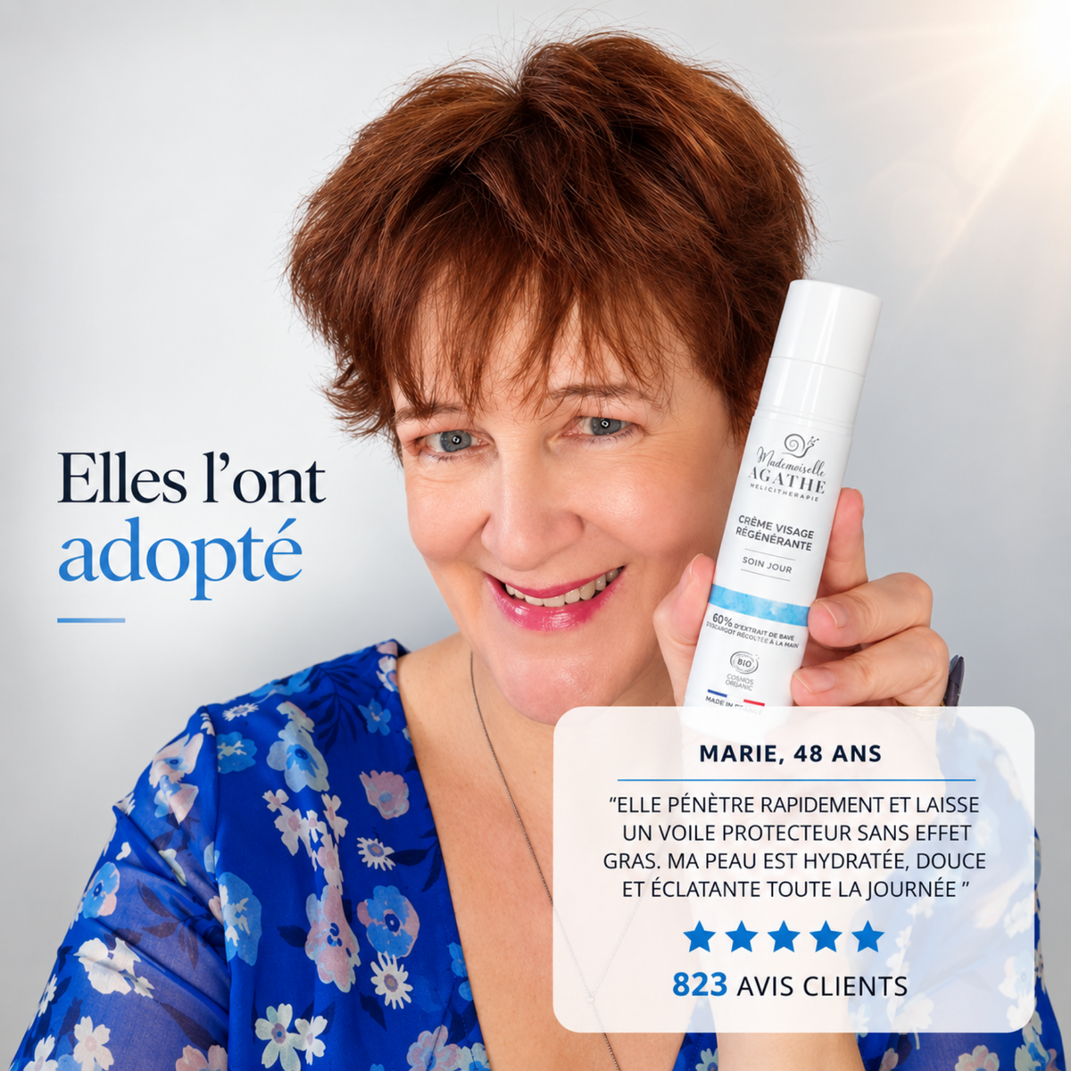 CREME JOUR Certifiée Bio - Hydratante & Régénérante
