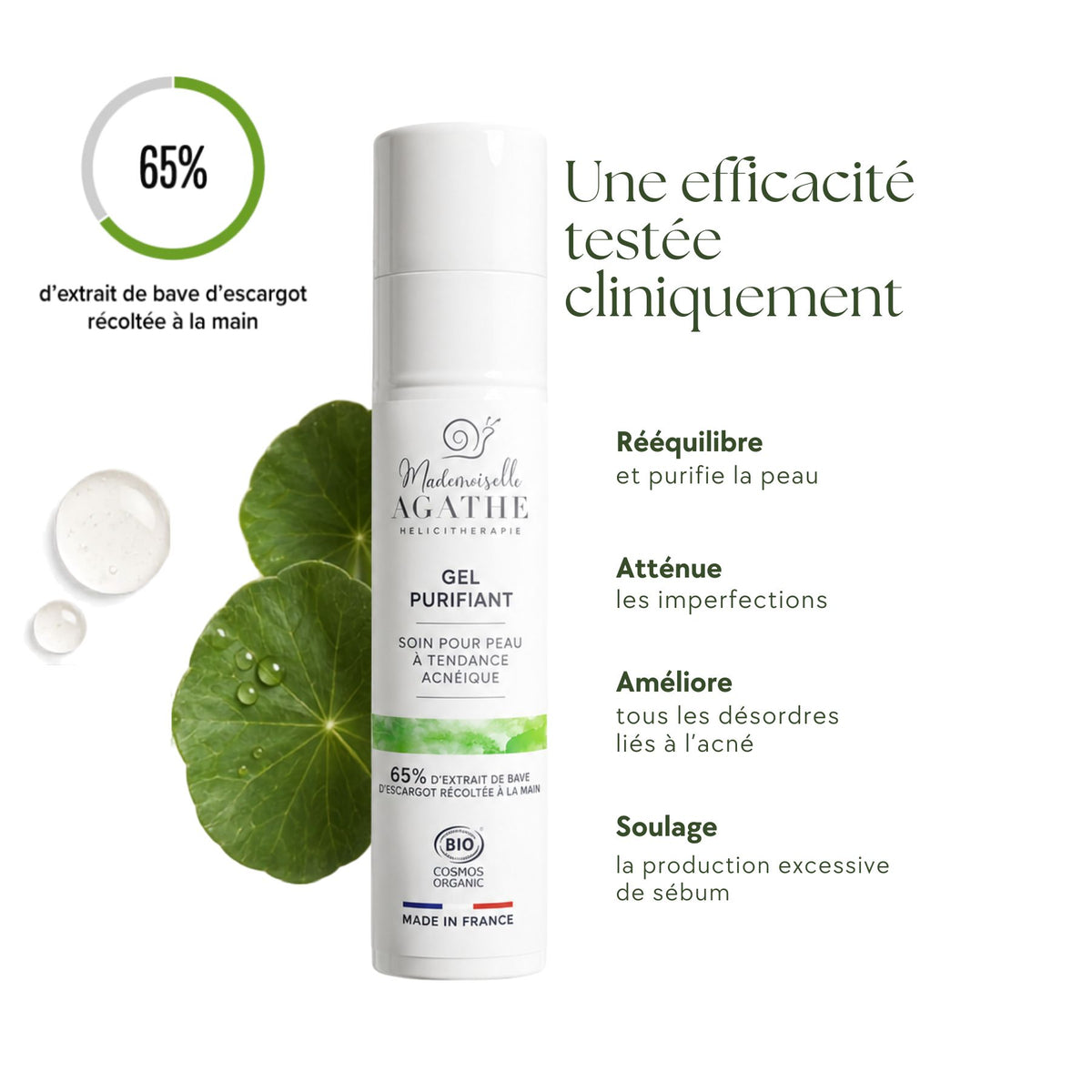 GEL PURIFIANT - Soin purifiant & anti-boutons