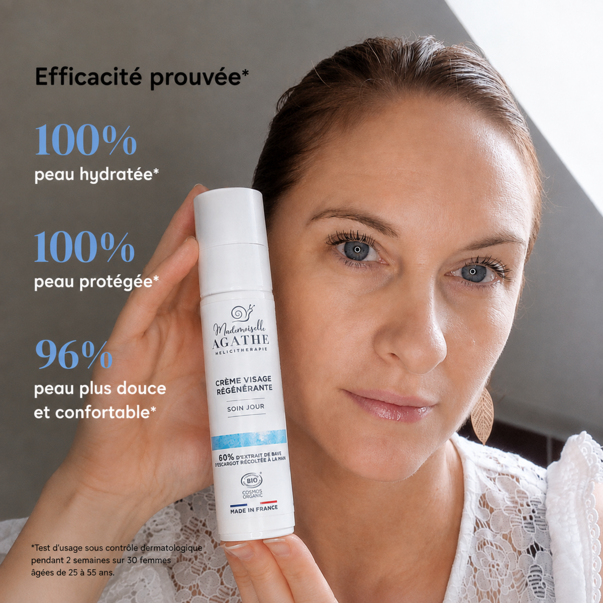 CREME JOUR Certifiée Bio - Hydratante & Régénérante
