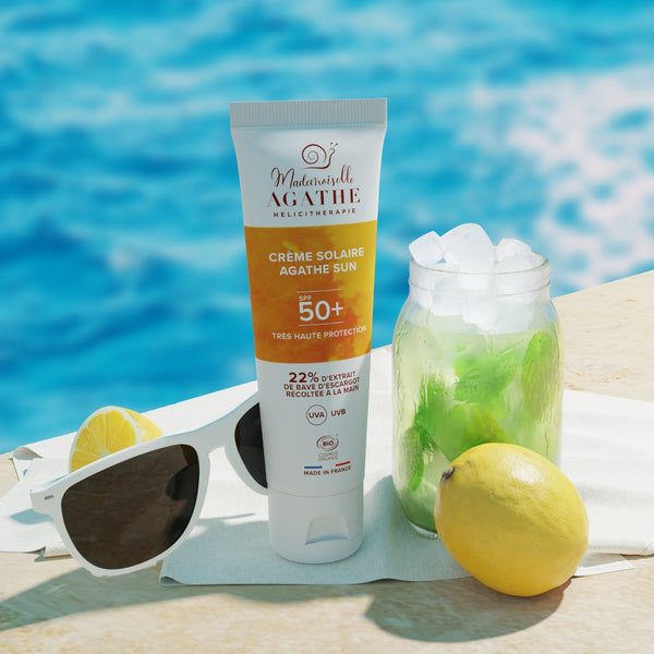 CREME SOLAIRE Certifiée Bio - Non Teintée SPF50+