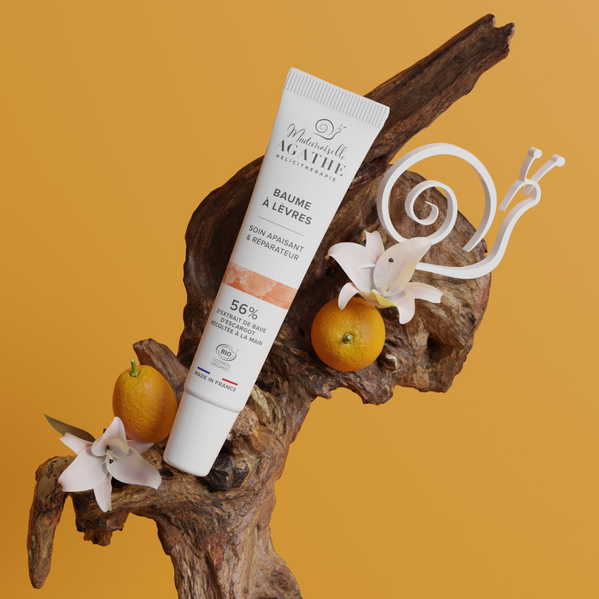 BAUME LEVRES Certifié Bio - Apaisant & Réparateur