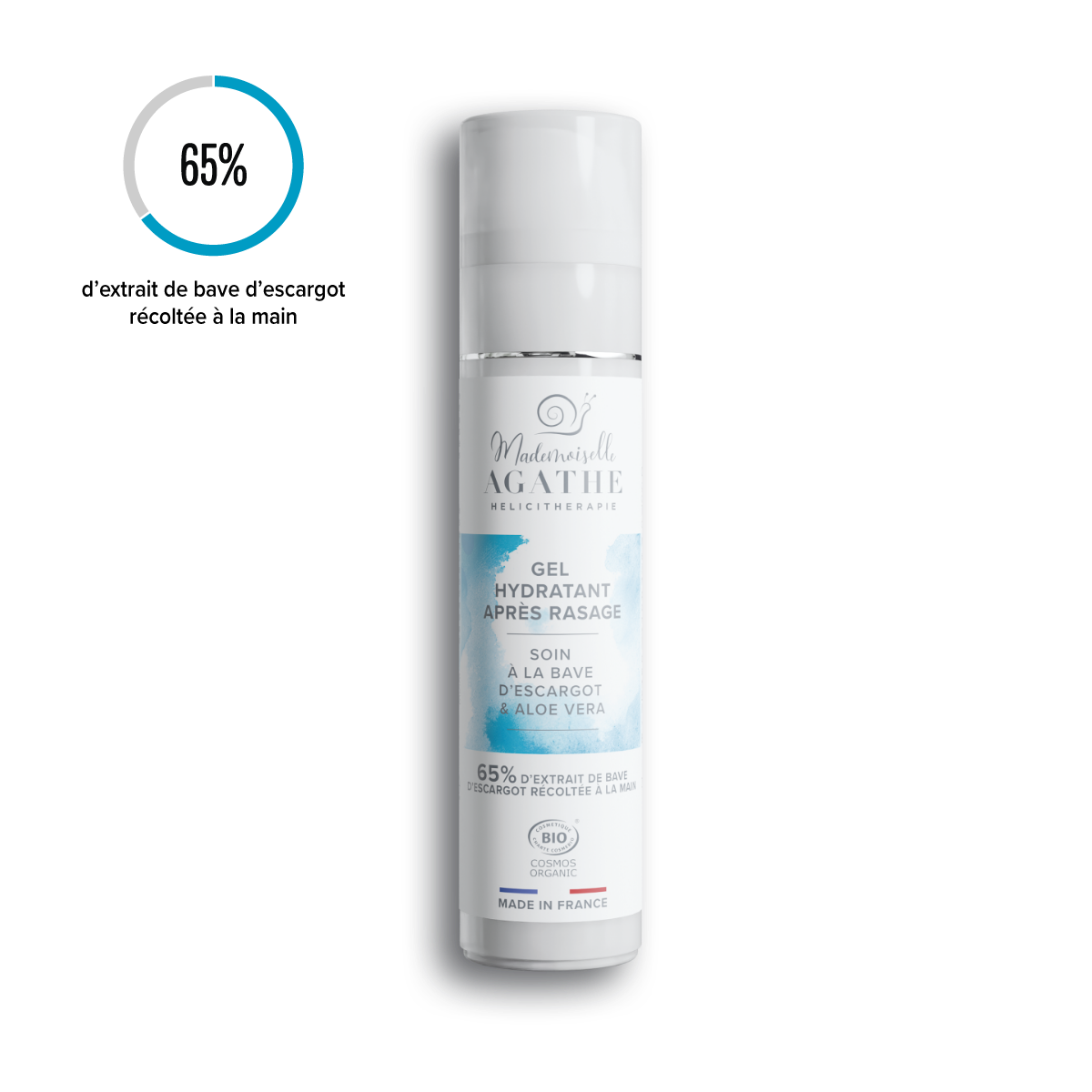 GEL APRES-RASAGE Certifié Bio - Hydratant & Apaisant