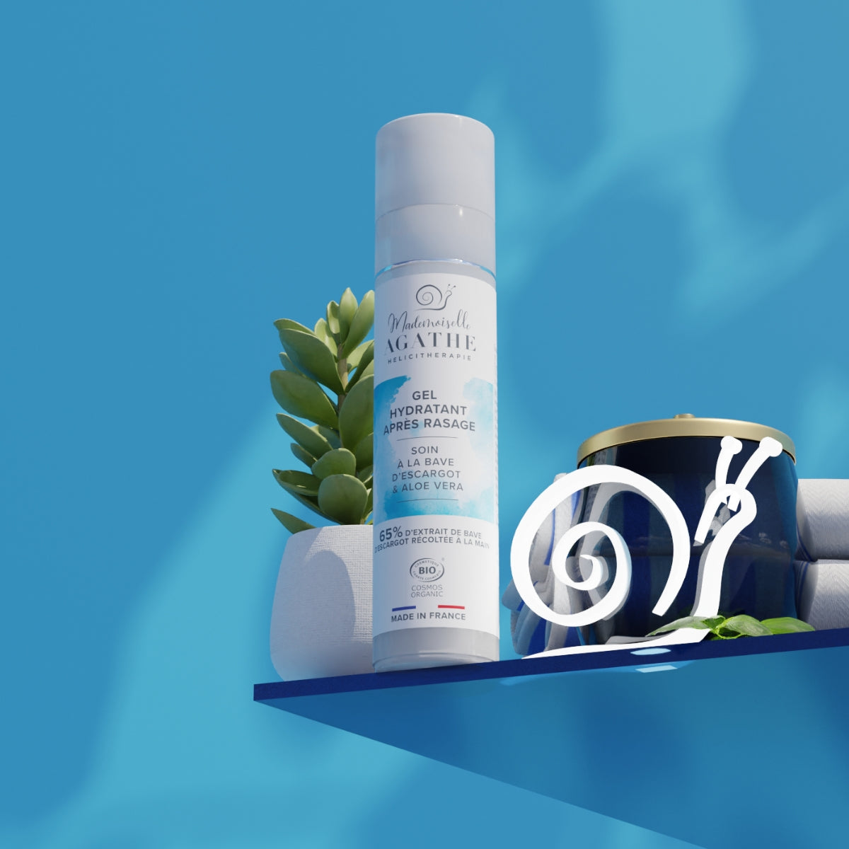 GEL APRES-RASAGE Certifié Bio - Hydratant & Apaisant