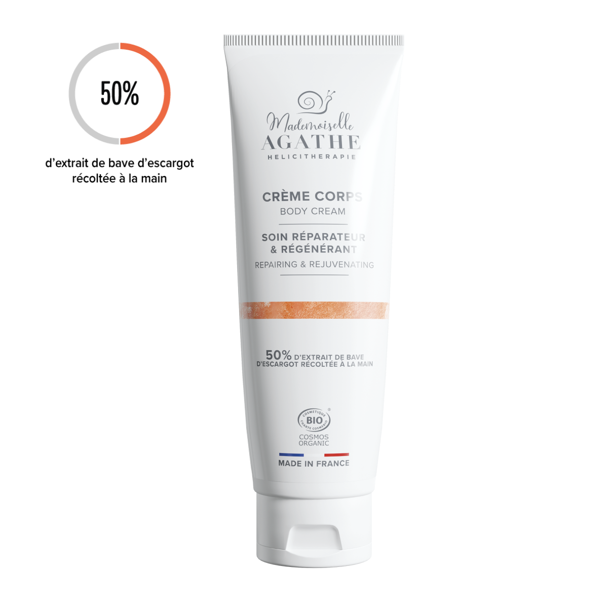CREME CORPS Certifiée Bio - Réparatrice & Régénérante