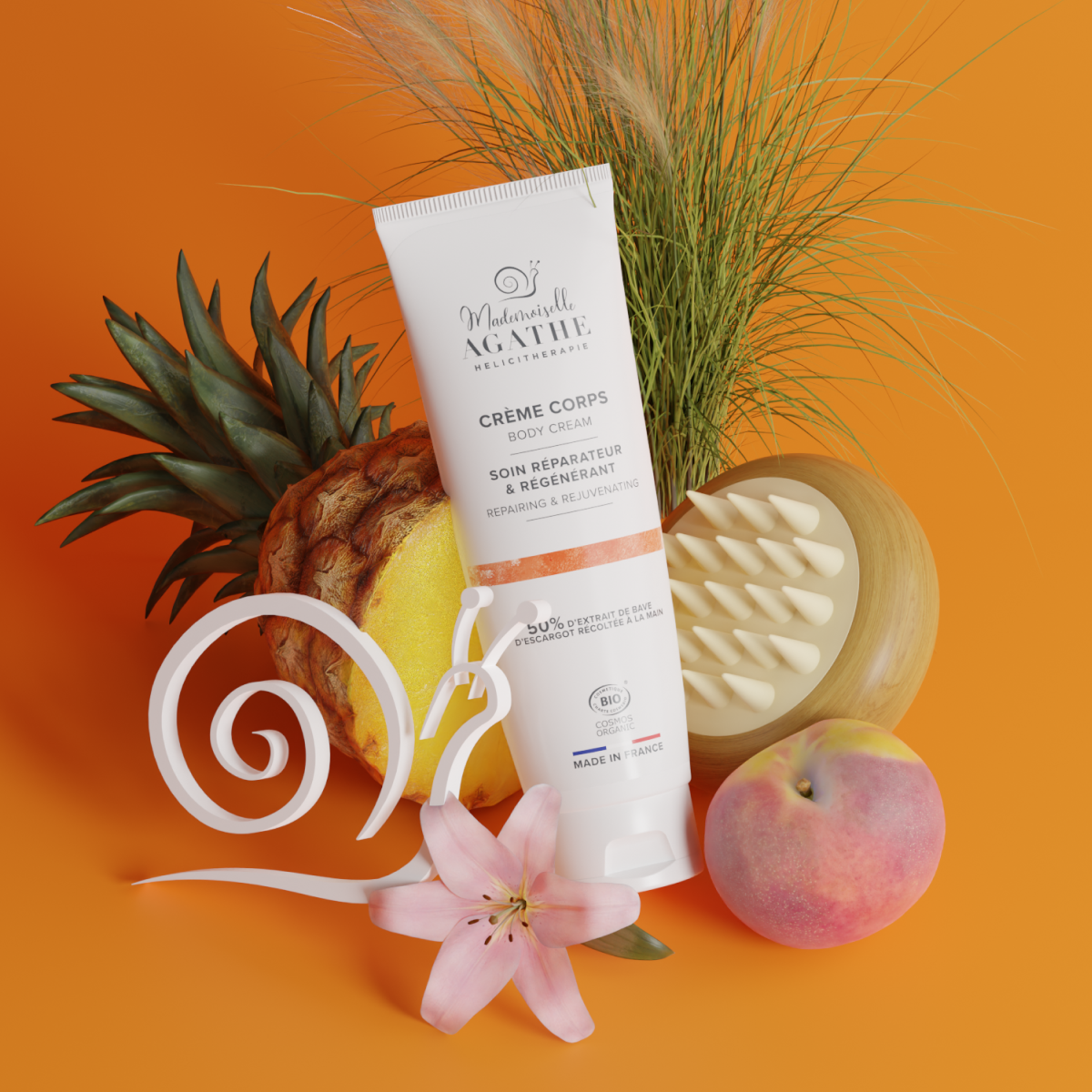 CREME CORPS Certifiée Bio - Réparatrice & Régénérante