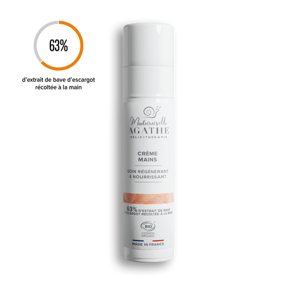 CREME MAINS Certifiée Bio - Nourrissante & Régénératrice