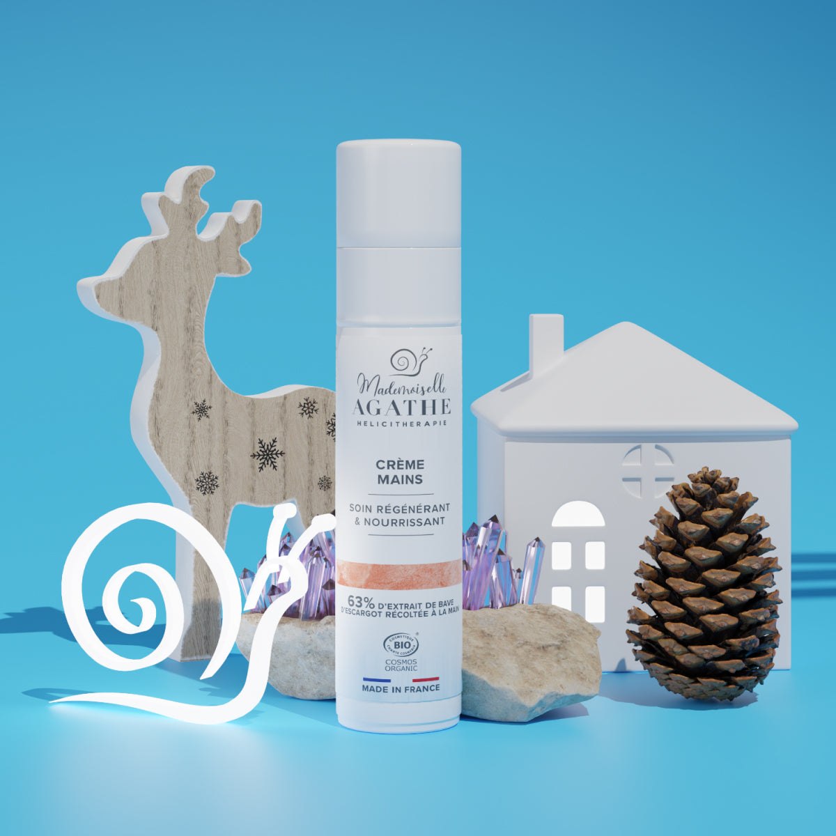 CREME MAINS Certifiée Bio - Nourrissante & Régénératrice