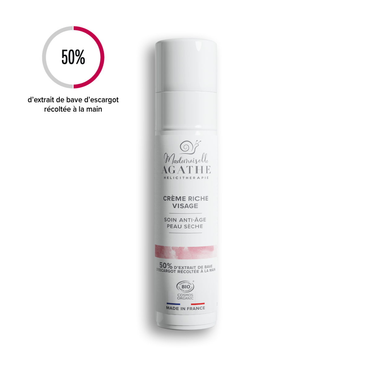 CREME RICHE Certifiée Bio - Anti-Age Peau Sèche