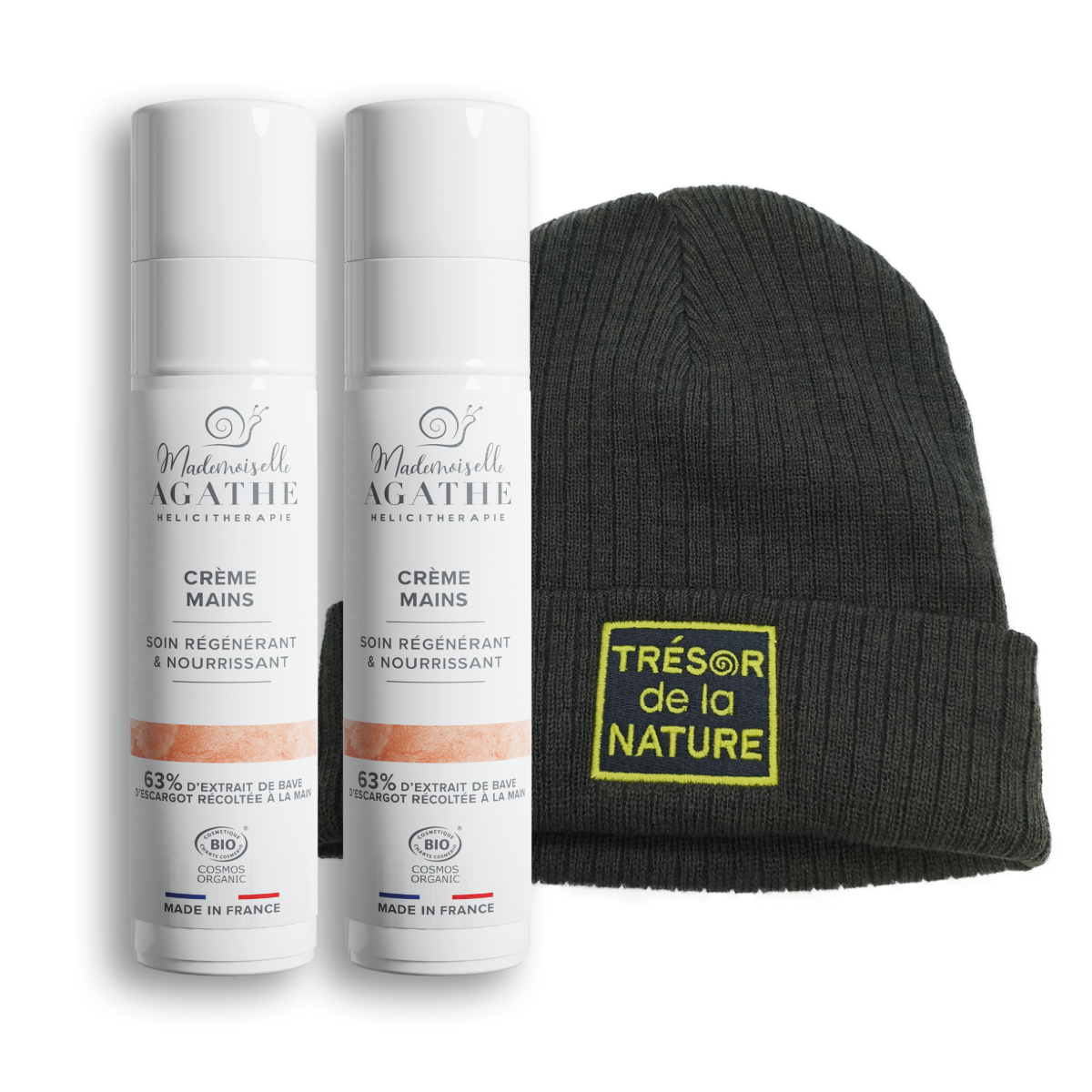 DUO MAINS PROTECTEUR & SON BONNET "Trésor de la nature"