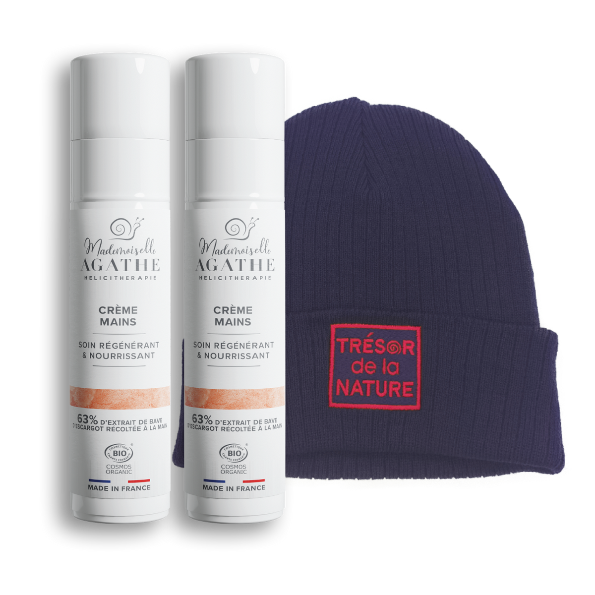 DUO MAINS PROTECTEUR & SON BONNET « Trésor de la nature »