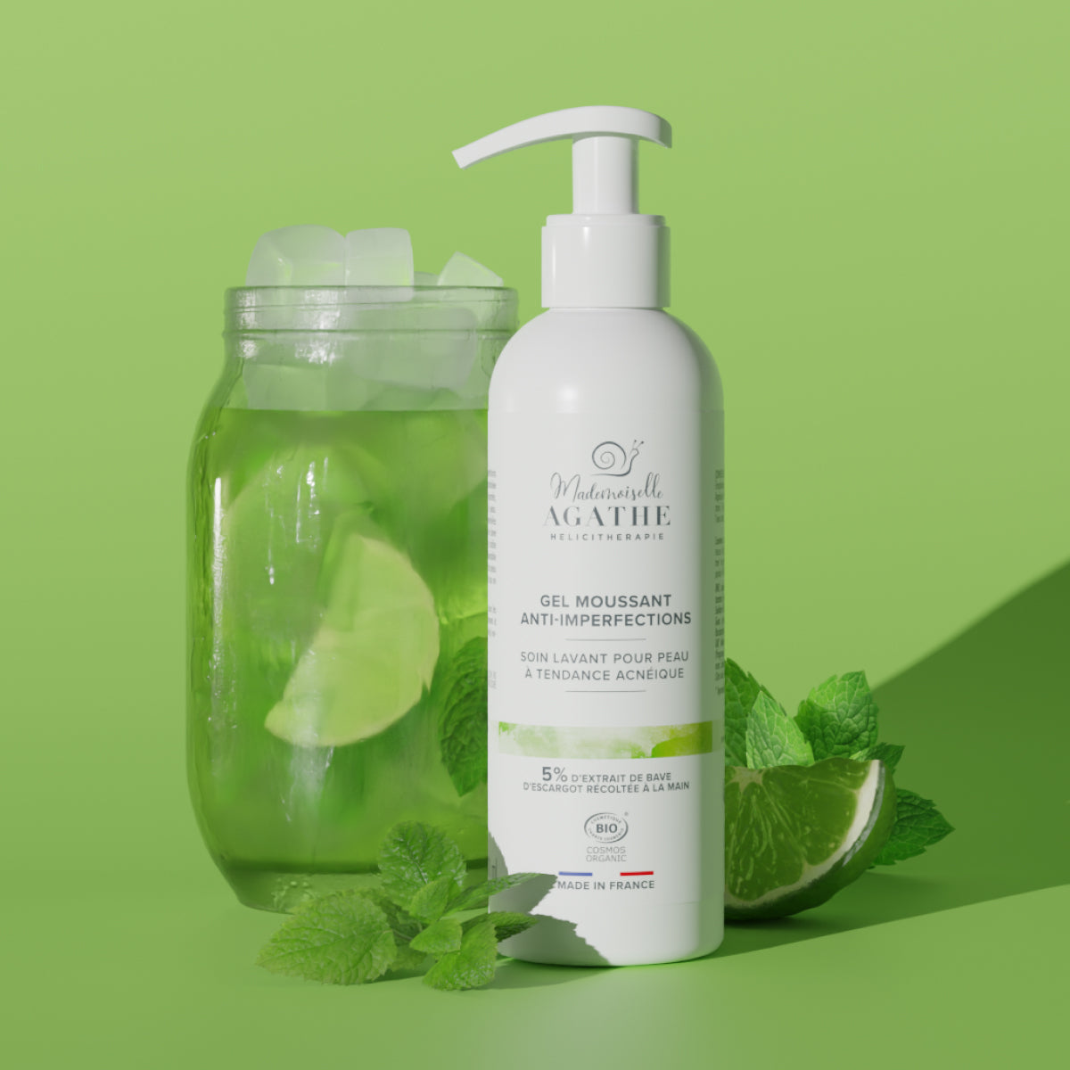 GEL MOUSSANT  certifié bio - Lavant & Purifiant