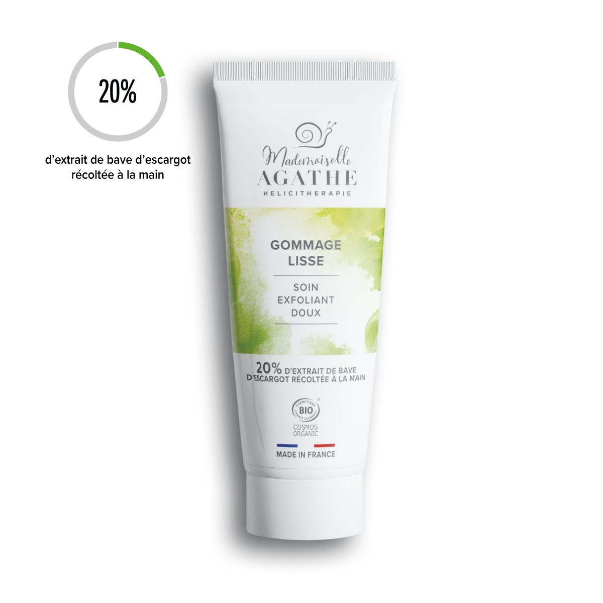 GOMMAGE LISSE Certifié Bio - Soin exfoliant doux
