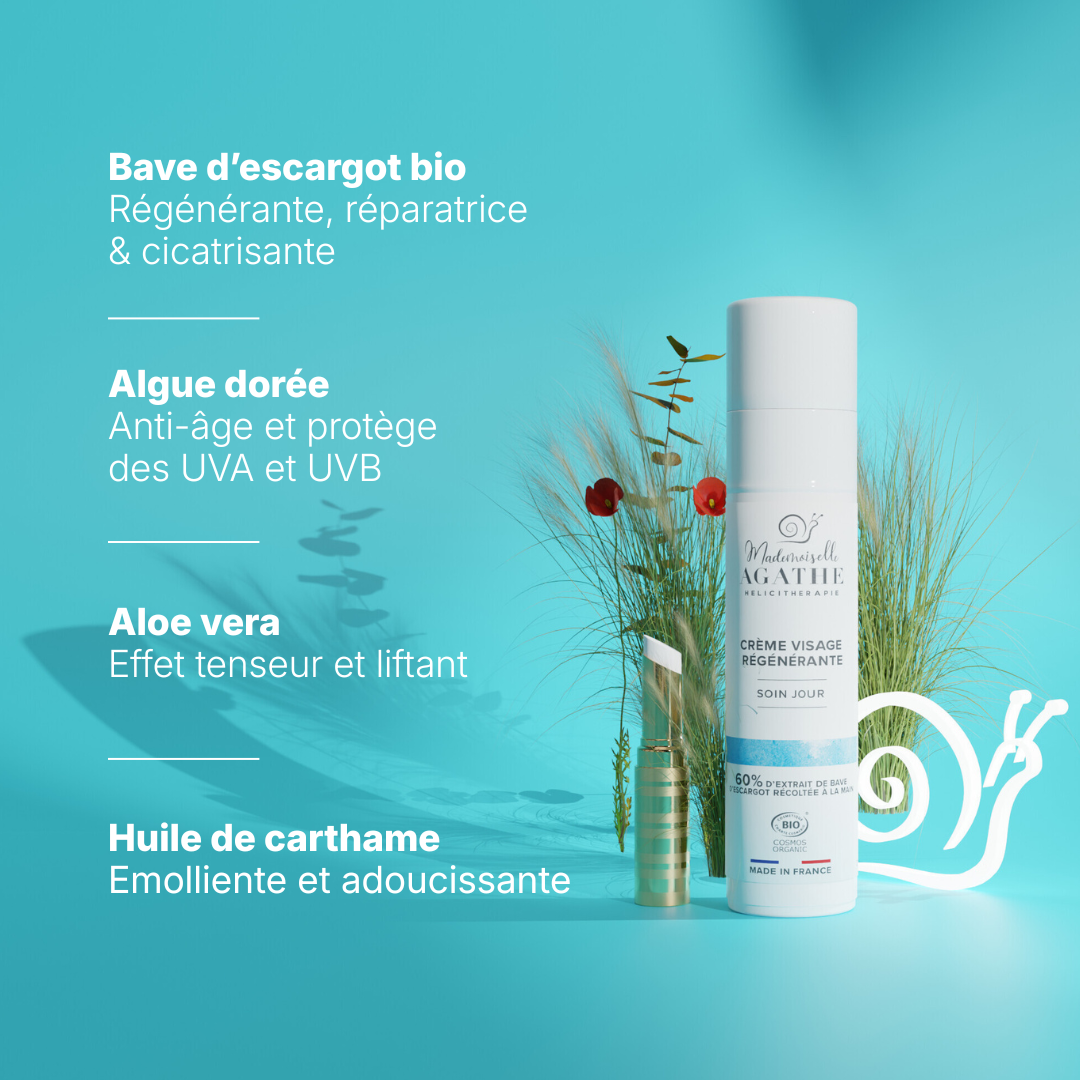 CREME JOUR Certifiée Bio - Hydratante & Régénérante