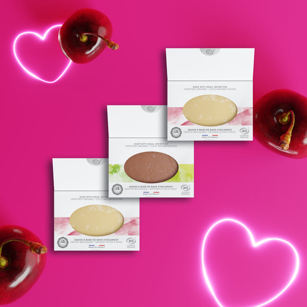 LOT 3 SAVONS Bio - Saponifié à froid