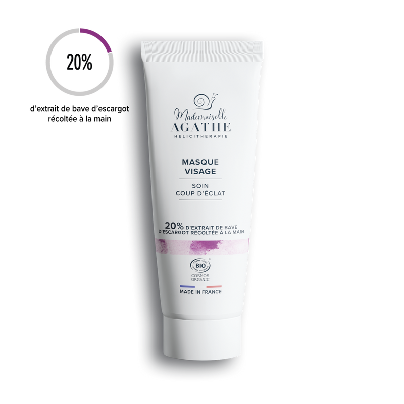 MASQUE ECLAT Certifié Bio - Eclaircissant & Unifiant