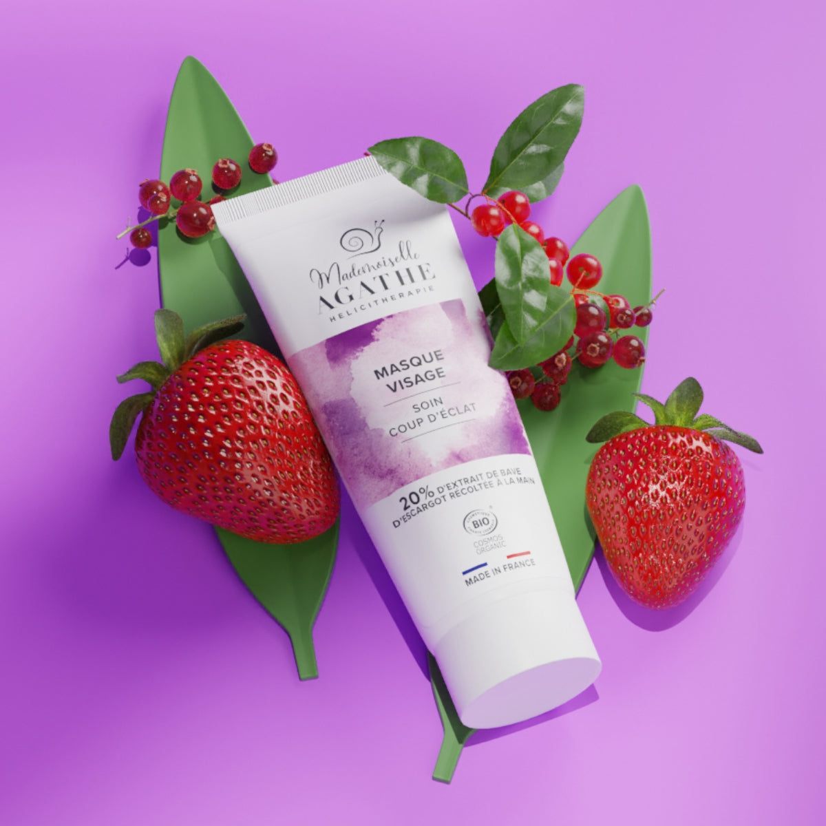MASQUE ECLAT Certifié Bio - Eclaircissant & Unifiant