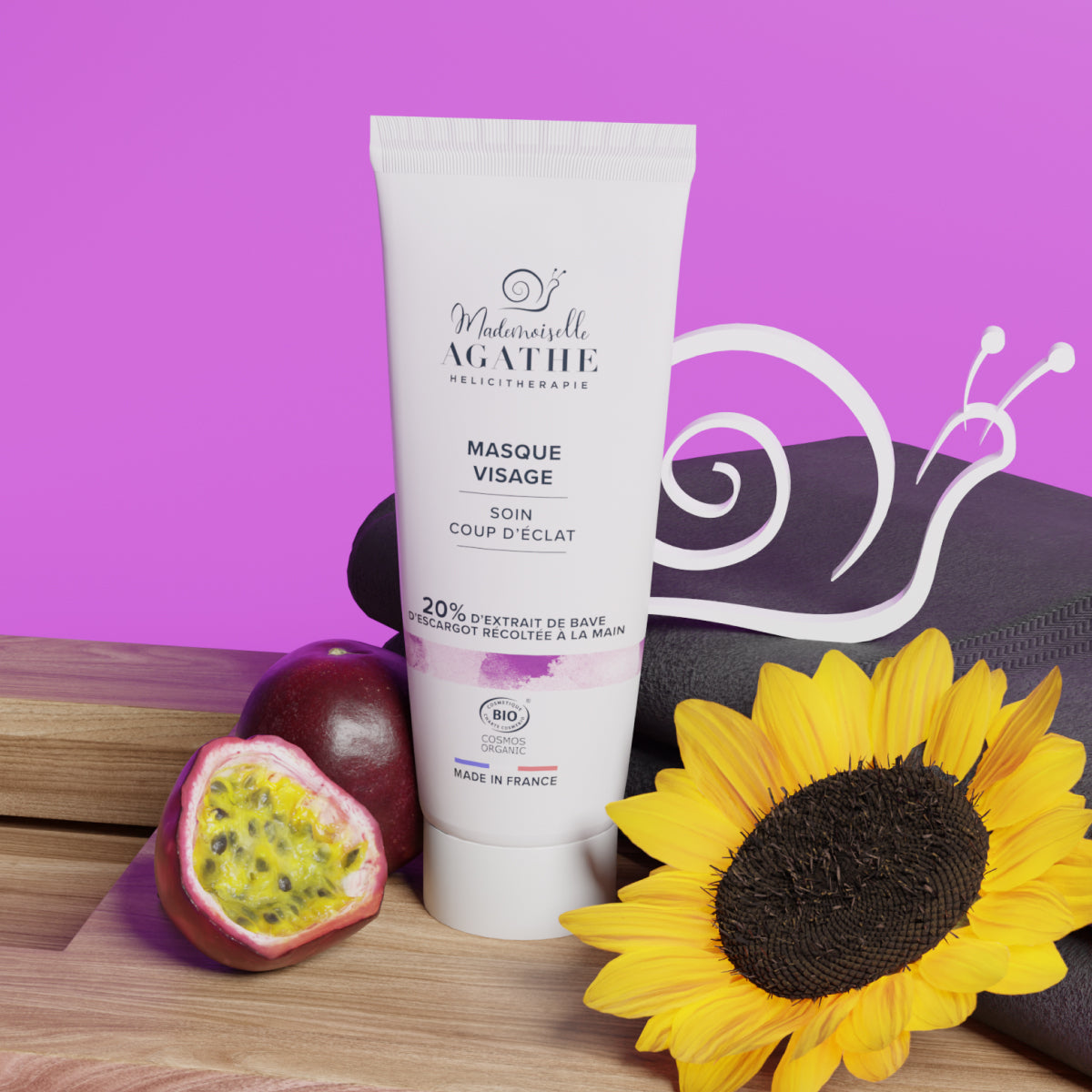 MASQUE ECLAT Certifié Bio - Eclaircissant & Unifiant
