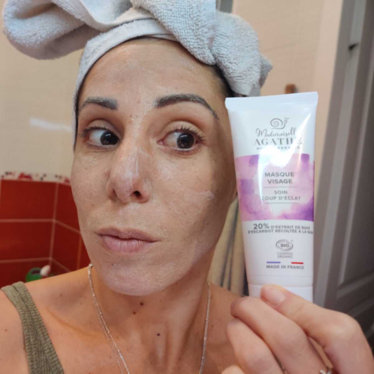 MASQUE ECLAT Certifié Bio - Eclaircissant & Unifiant