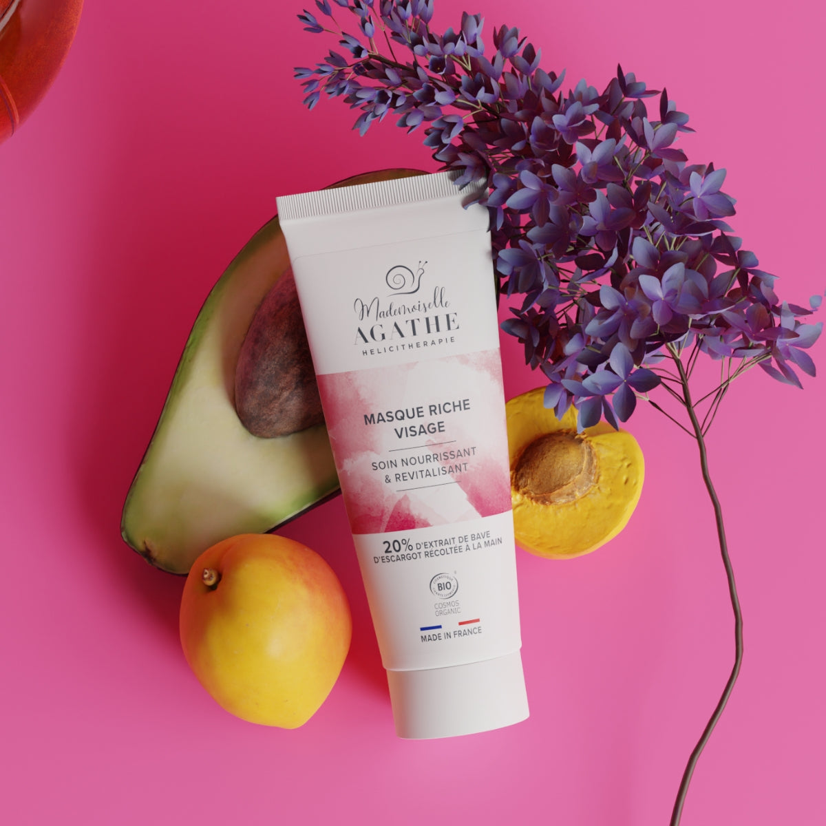 MASQUE RICHE Certifié Bio - Nourrit & Revitalise