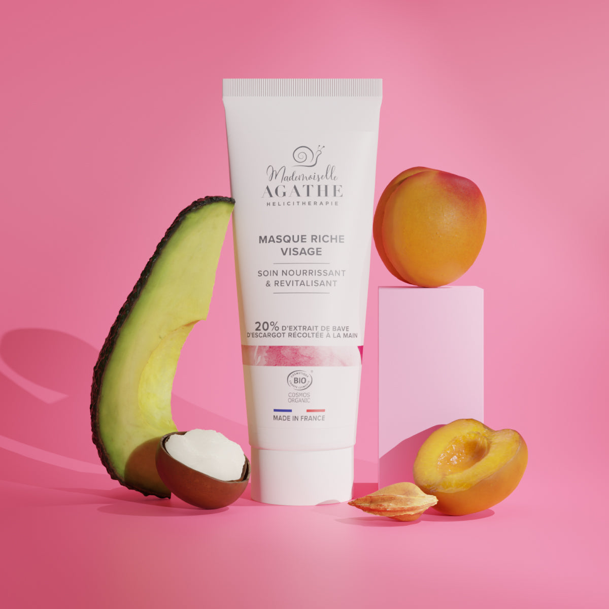 MASQUE RICHE Certifié Bio - Nourrit & Revitalise