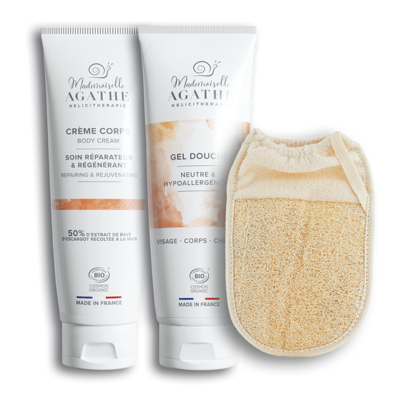 ROUTINE BEAUTE DU CORPS - Exfoliante et hydratante