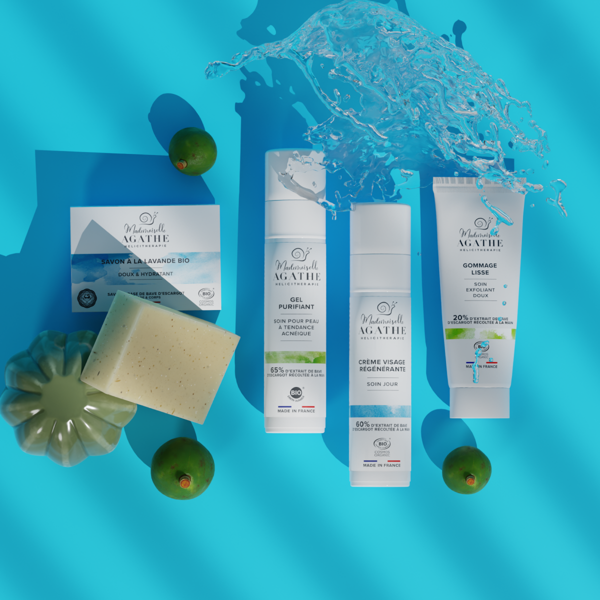 ROUTINE PEAU MIXTE - Hydratante & Rééquilibrante