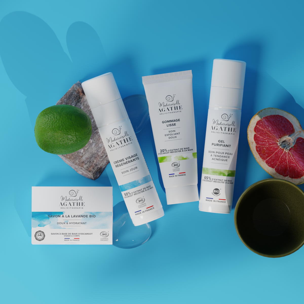 ROUTINE PEAU MIXTE - Hydratante & Rééquilibrante