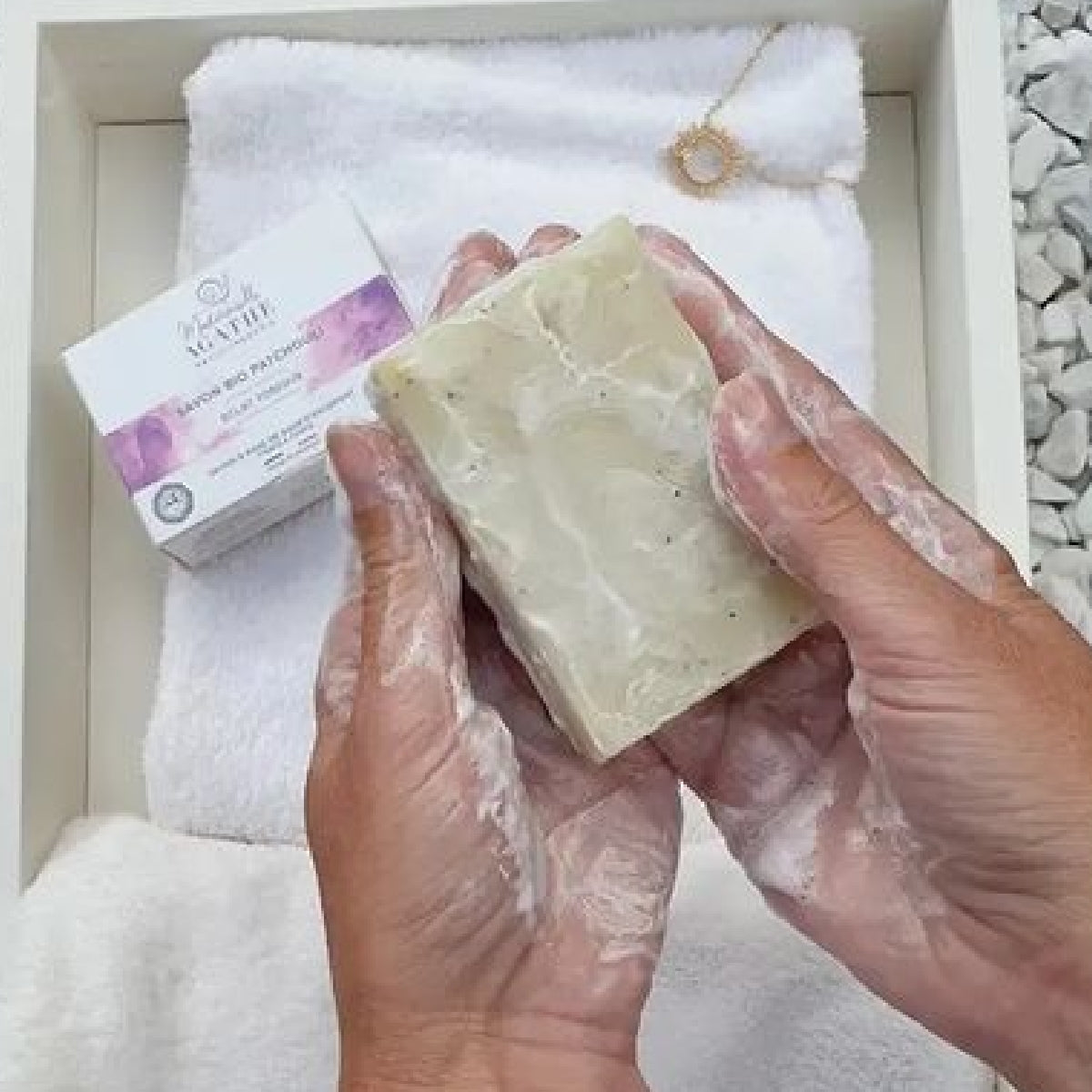 SAVON PATCHOULI Bio - Eclat tonique