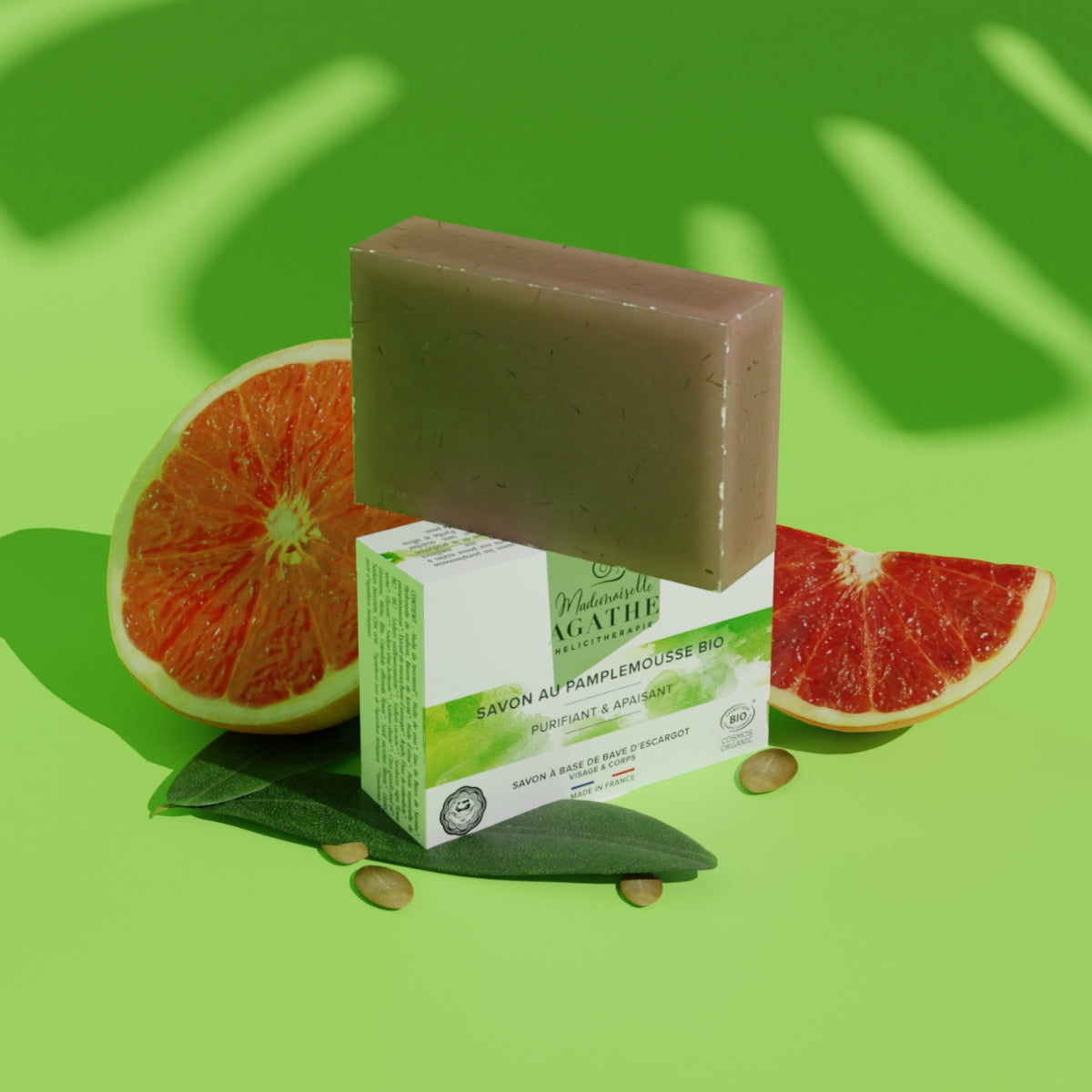 SAVON PAMPLEMOUSSE Bio - Purifiant & Apaisant