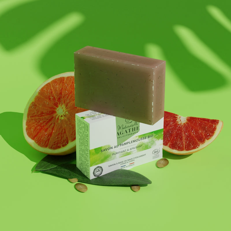 SAVON PAMPLEMOUSSE Bio - Purifiant & Apaisant