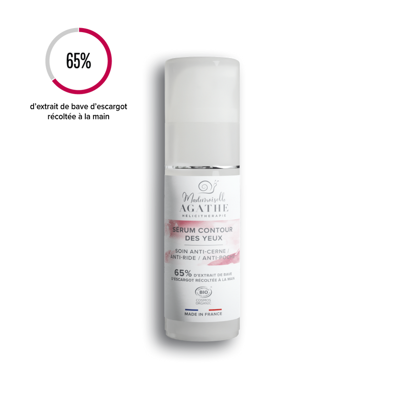 SERUM YEUX Certifié Bio - Soin anti-cerne, anti-ride, anti-poche