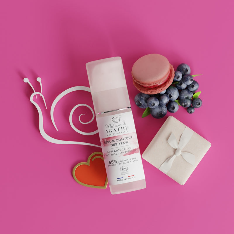 SERUM YEUX Certifié Bio - Soin anti-cerne, anti-ride, anti-poche