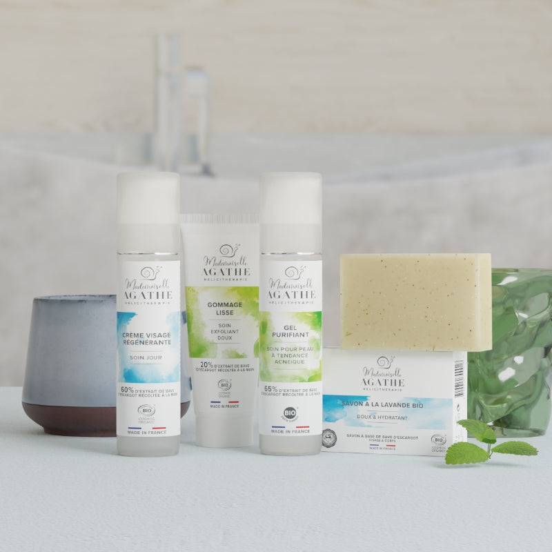ROUTINE PEAU MIXTE - Hydratante & Rééquilibrante